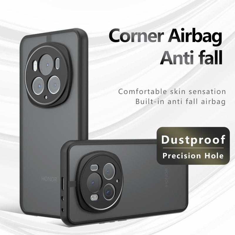 Акриловый противоударный прозрачный чехол для телефона Honor Magic 6 Pro 6 Lite Magic 5 Pro Honor X9B, жесткая защитная задняя крышка, бампер