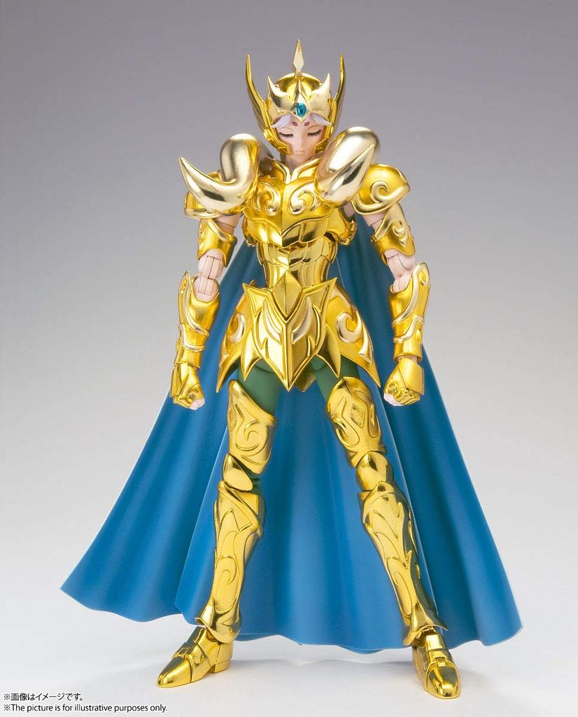TAMASHII NATIONS Saint Cloth Myth EX Saint Seiya Aries Mu 180 мм окрашенная подвижная фигурка<Revival Version> Приблизительно. АБС и ПВХ и литье под давлением