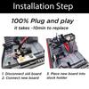 Комплект из 4 штук Светодиодный задний фонарь автомобиля Световая панель Plug and Play для BMW X3 F25 2011-2015 Аксессуары для задних фонарей