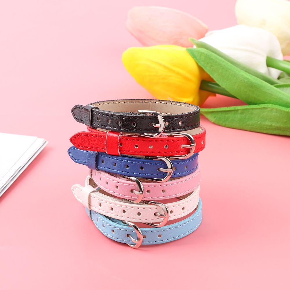 New Long 22cm Width 8mm Handmade DIY Doll Accessories Bjd Doll Clothes Doll Belt Artificial leather