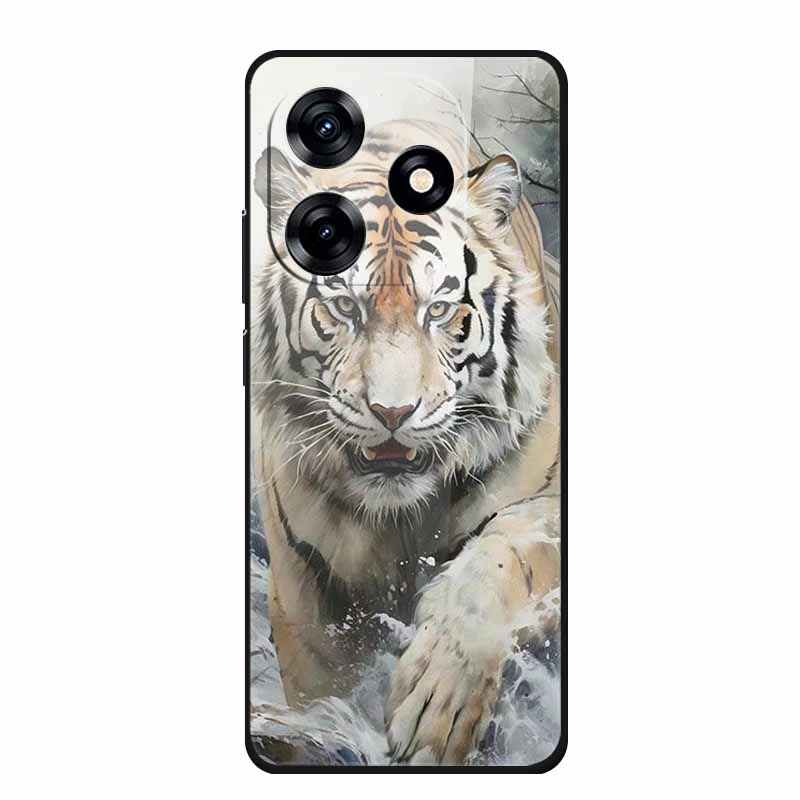Glass Case For Honor X5c Plus Case Soft Bumper Hard Tempered Glass Back Cover For Honor X5c Plus Play 10A Phone Case X 5 C Plus