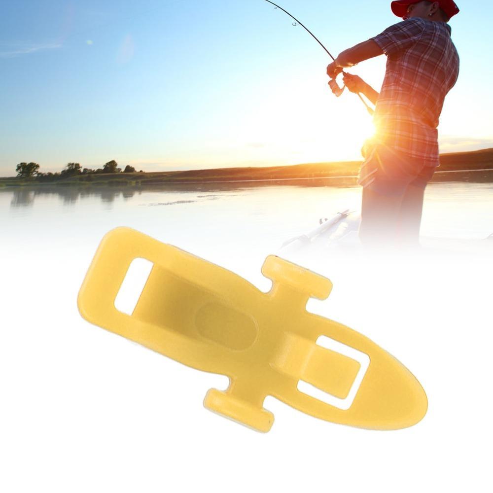 20PCS ABS Fish Lure Bait Holder with 3 Size Rubber Rings Lure Holder For Fishing Rod
