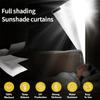 Затемняющая штора, съемный светоблокирующий самый темный оконный тканевый чехол, сделай сам, портативный солнцезащитный козырек для путешествий, летняя защита от солнца