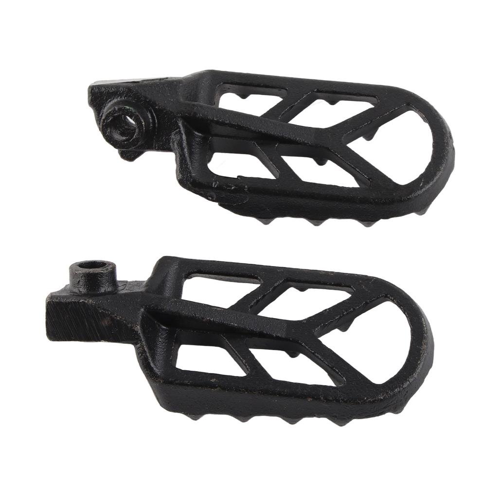 Motorcycle Foot Pedal Stainless Steel 120mm Black Rider Foot Peg Rest Pedal for TW200 PW50 PW80 Pit Dirt Bikes