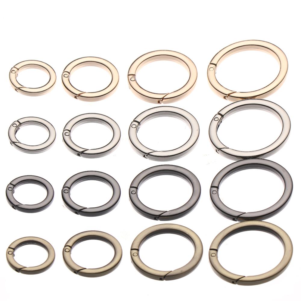 Триггерная пряжка для ремня с застежкой-кнопкой, пружинная пряжка с уплотнительным кольцом, кошельки с карабином, дамские сумочки