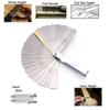 Guitar Neck Gap Stainless Steel Feeler Gauge String Height Measuring Ruler