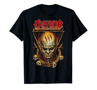 Футболка с логотипом группы Kreator S-5XL