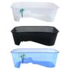 Water Land Dual Use Turtle Aquarium Open Type Reptile Tank Durable Turtle Vivarium Box  Turtle