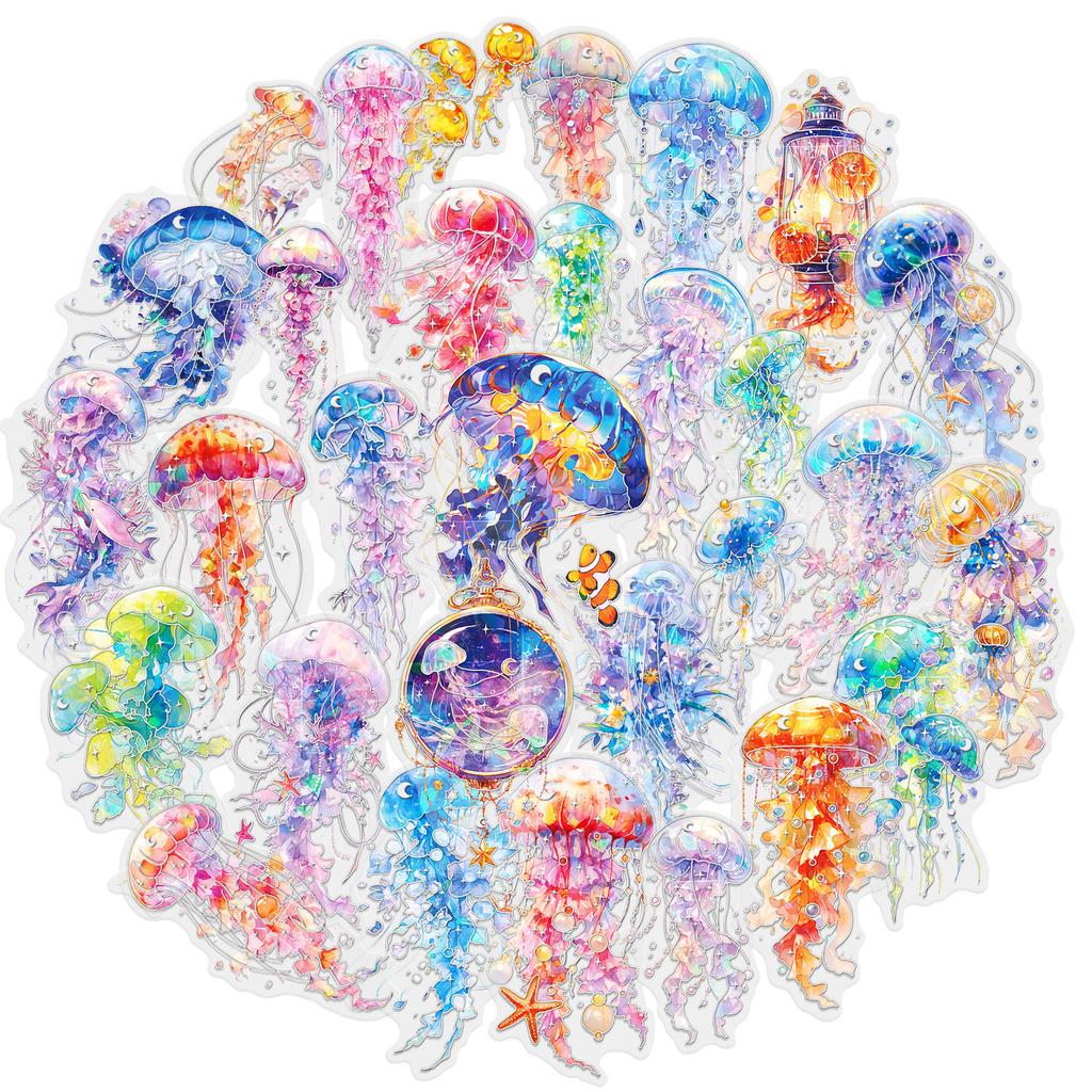 30-120 листов высококачественной серии Fairy Tale, прозрачной бронзирующей лазерной водонепроницаемой наклейки, декоративной наклейки для домашних животных