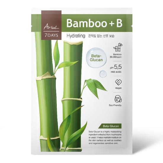 [Vegan Certified] Arial Seven Days Mask Bamboo B 1 sheet,Korean Mask Pack