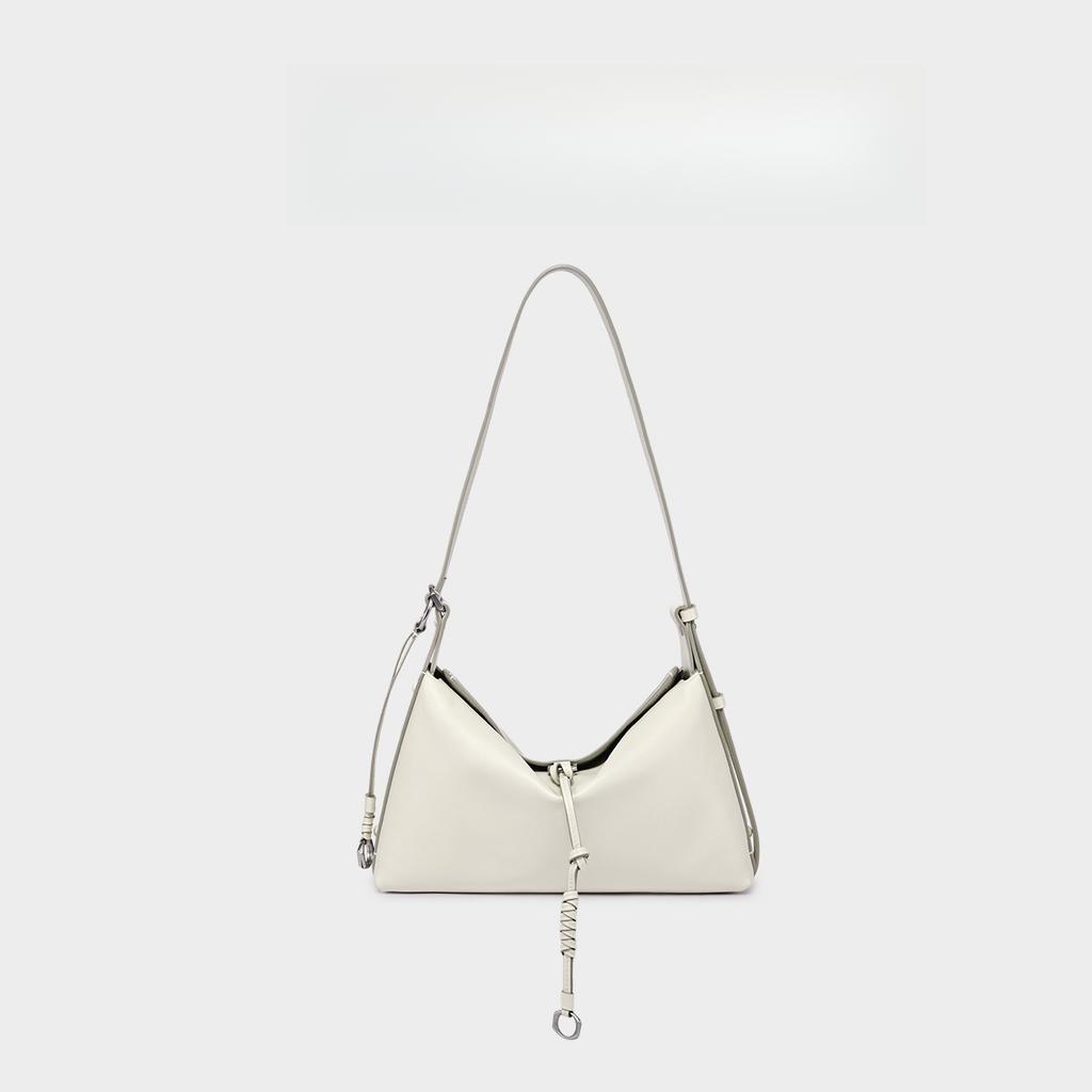 Сумка Echo, Женская сумка из кожи растительного дубления, Сумка через плечо, Сумка-пельмень под мышкой