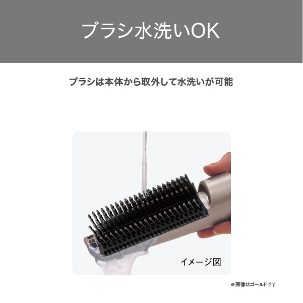 TESCOM Hair Curl Negative Cold and Hot Rotating Easy Pull Black Dryer, Dryer, Ion, Lightweight, Air, Cord, Plug, TC365A-K