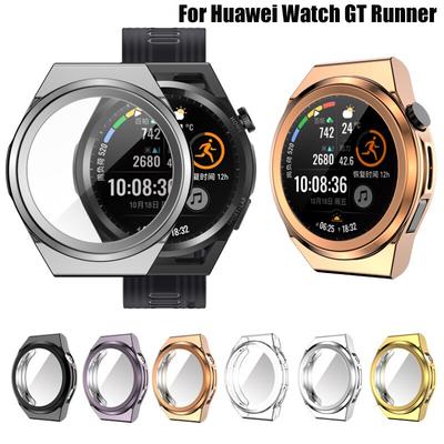 Чехол для Huawei Watch GT Runner, защитный чехол из ТПУ для экрана GT Runner Watch, устойчивый к царапинам корпус, бампер, аксессуары