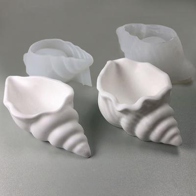 Мини-поднос для хранения бетона в форме улитки, силиконовые формы, подсвечник из цемента для раковины, поднос для ювелирных изделий из гипса, пластина для демонстрации, форма из эпоксидной смолы