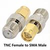 5 шт. SMA Male Female на RP SMA N BNC UHF PL259 SO239 TNC Медный Латунный Адаптер Прямой ВЧ Коаксиальный Разъем Преобразователь Штекеры Разъемы 4