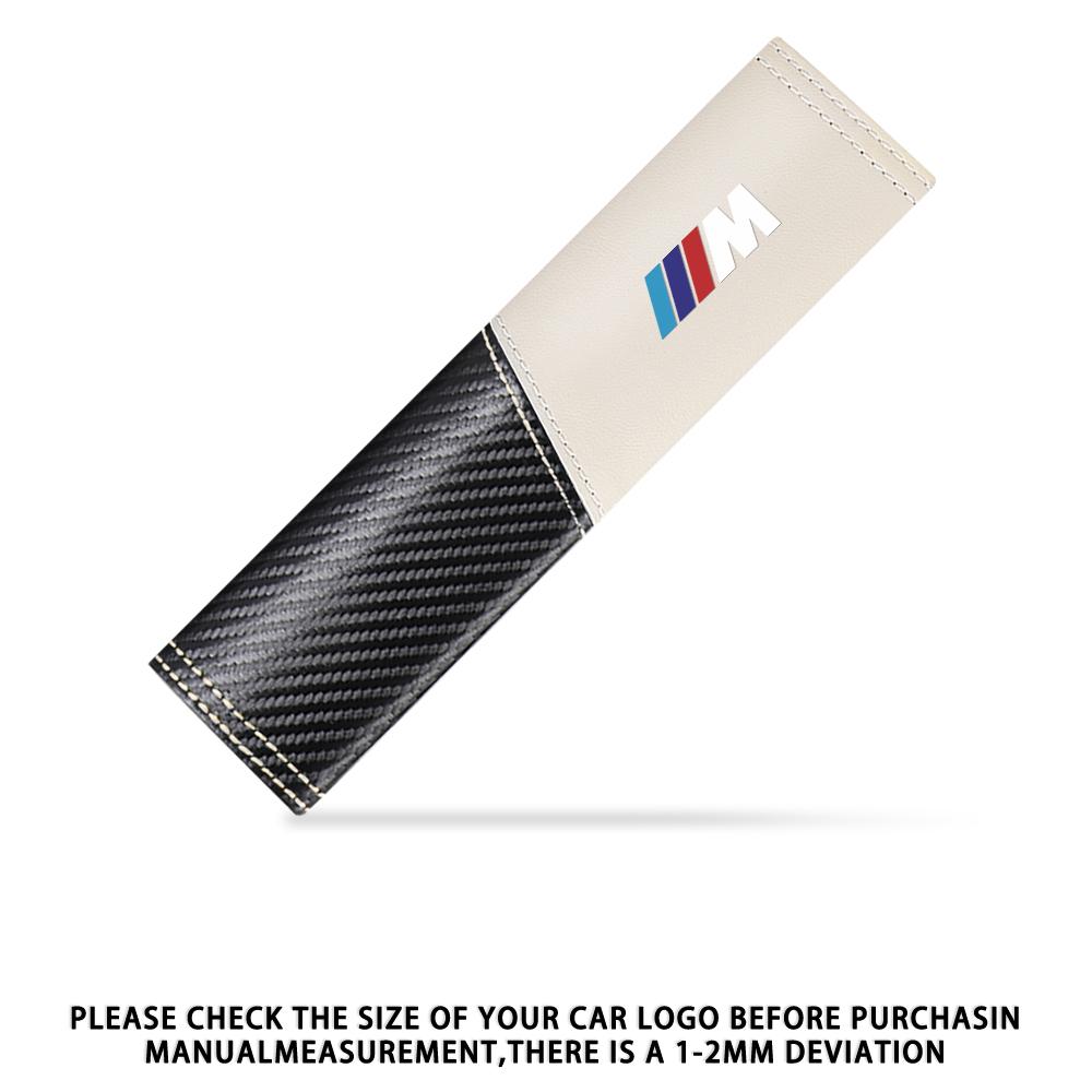 2 шт. Чехлы на ремень безопасности из углеродного волокна, автомобильная накладка на плечо, ремень безопасности для BMW E46 E90 E60 F30 E87 E36 F20 E92 Serie 1, автомобильные аксессуары