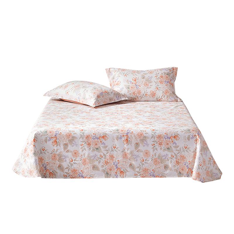 Mercury Home Textiles 100% Long-Staple Cotton Sateen Bedsheet