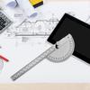 Регулируемый по углу портативный измеритель Линейка из нержавеющей стали для DIY, машиностроителей, плотников
