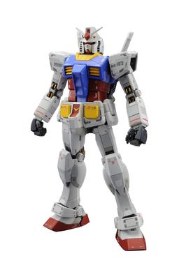 BANDAI SPIRITS Пластиковая модель MG Mobile Suit Gundam Gundam RX-78-2 Ver.3.0 1/100 с цветовой кодировкой