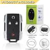 Key Fob Replacement For 2014- Chevrolet Silverado & GMC Sierra/ 15-21 Chevy Colorado &GMC Canyon Car Keyless Entry Remote Control, M3N-32337100, 4