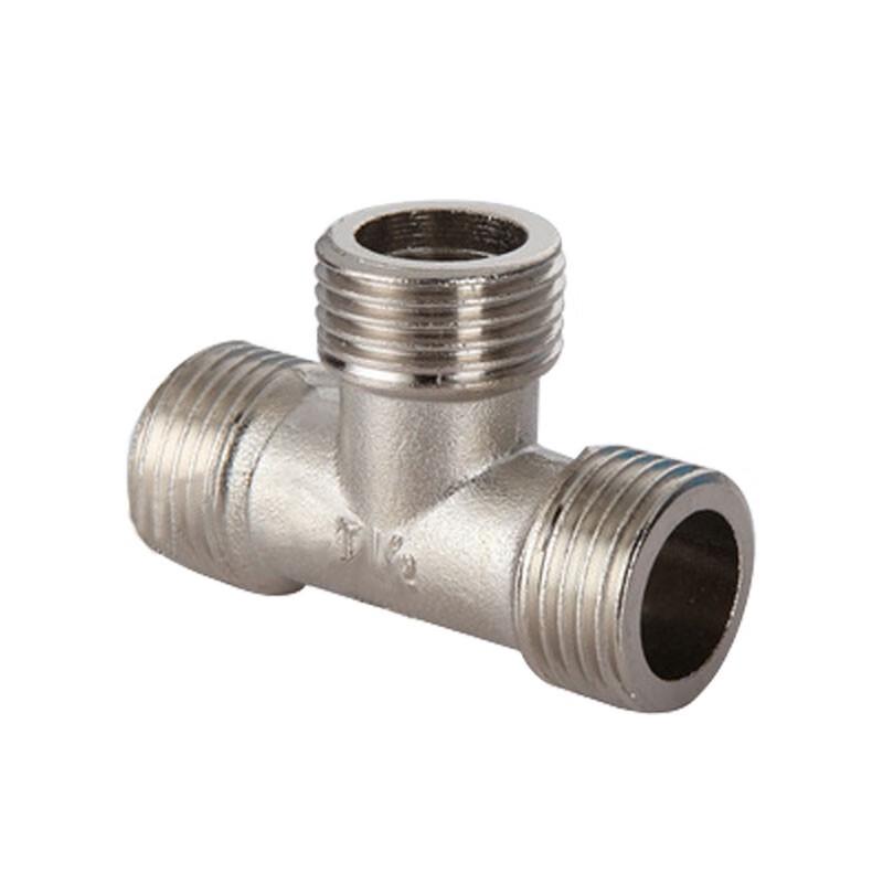 Na Shi De LSL1407 Brass Universal Threaded Tee Connector