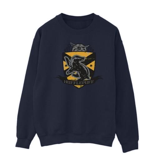 Harry Potter Mens Hufflepuff Chest Badge Sweatshirt