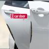 4 шт. силиконовая накладка на угол двери автомобиля, защита от царапин, защита от столкновений, защита от столкновений бампера