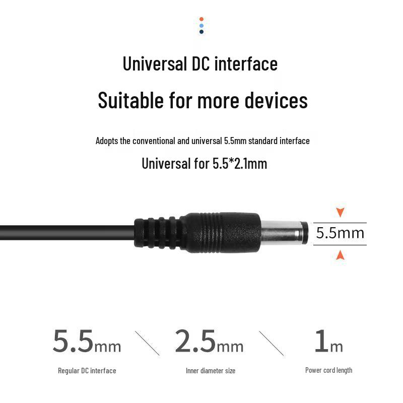 Адаптер питания 12 В 1 А для светодиодных лент, часов, маршрутизаторов, камер видеонаблюдения и модемов