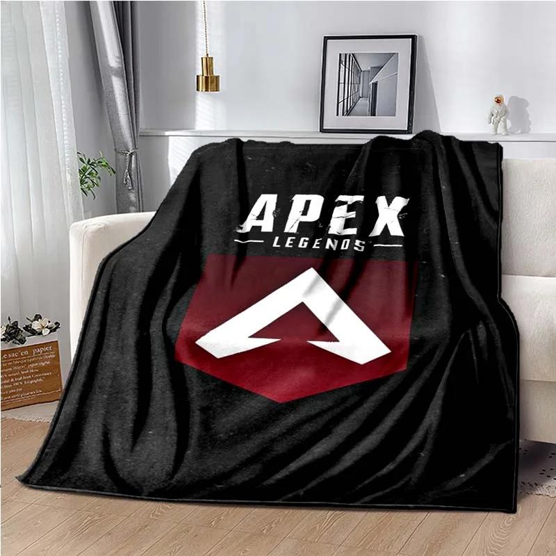 ПЛЕД ИГРА APEX LEGENDS Легкое стеганое одеяло Сохраняет тепло Ткань Милый плед Кровать Диван Домашний офис Доступен в любое время года