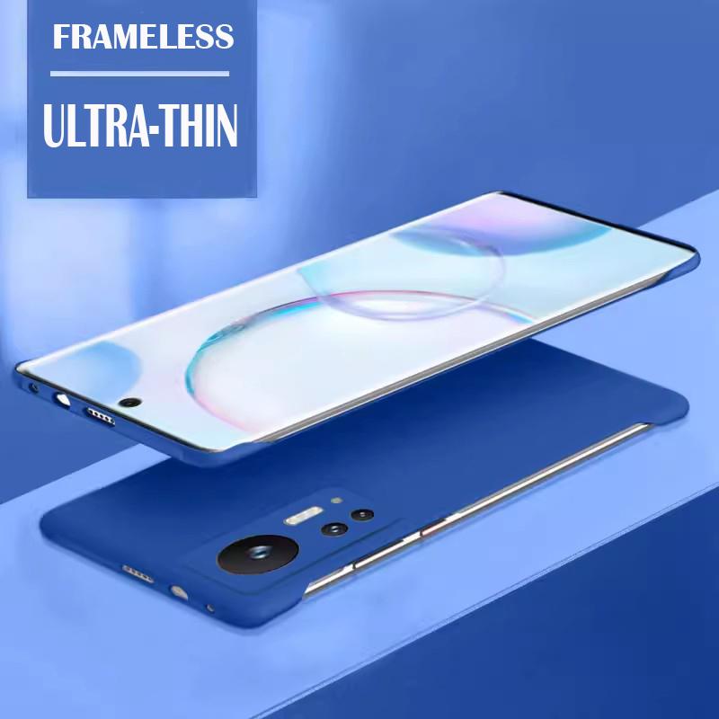 Безрамный тонкий матовый жесткий чехол-накладка из ПК для Xiaomi 12 12x 12s бамперные чехлы mi 12 Pro 12T противоударный чехол Fundas Coque
