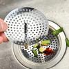 With Handle Sink Strainer Stainless Steel Water Basin Strainer Durable Waste Screen