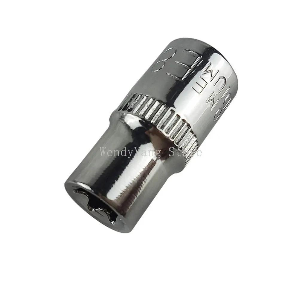 НОВЫЕ 14 шт. женские головки E типа E4-E24 1/4 "3/8" Torx Star Sleeve Set Авторемонт ручные инструменты