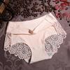 Women's Panties Sexy Lingerie Mid Waist Lace Cotton Women's Panties
