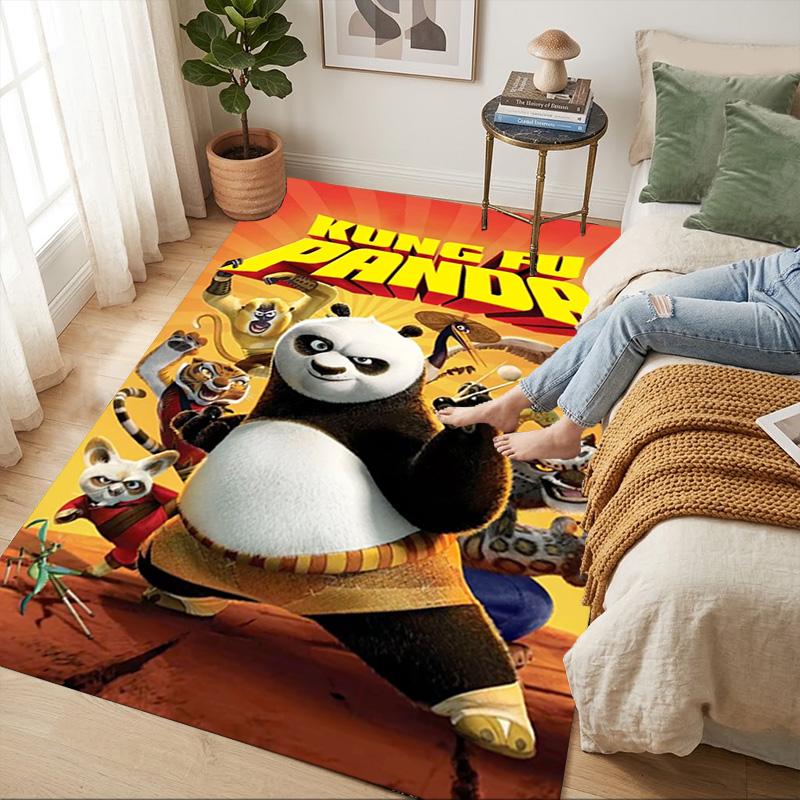Panda Living Room Nonslip Area Rug Soft Carpet For Bedroom Game Playroom Sofa Office Home Decor Doormat Christmas Gift C922168