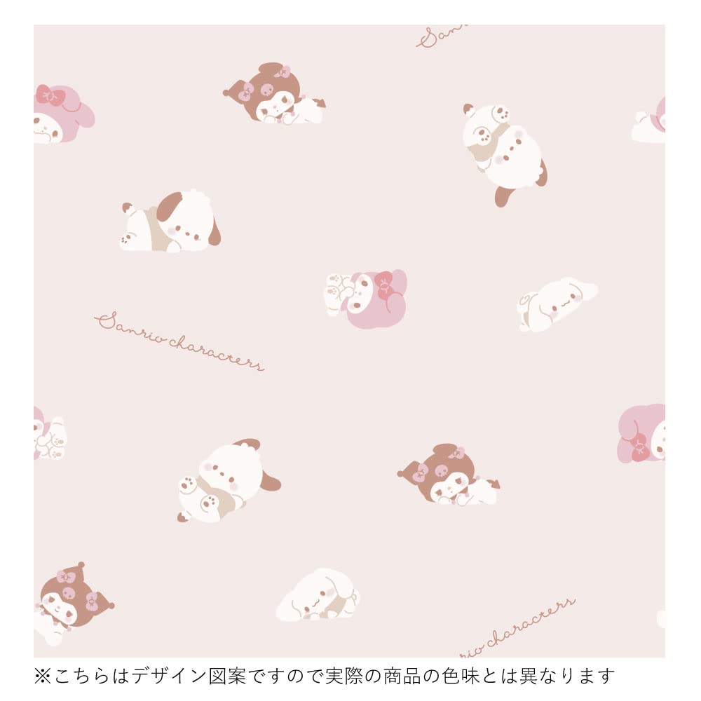 Sanrio Персонажи Sanrio Защита от УФ-лучей Трудно увидеть снаружи Кружевные шторы Ширина 100 x Длина 133 см Набор из 2 штук Kuromi My Melody Cinnamon Cinnamoroll