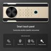 Сейф Tiger Home Security с отпечатком пальца и паролем - 60 см, черный