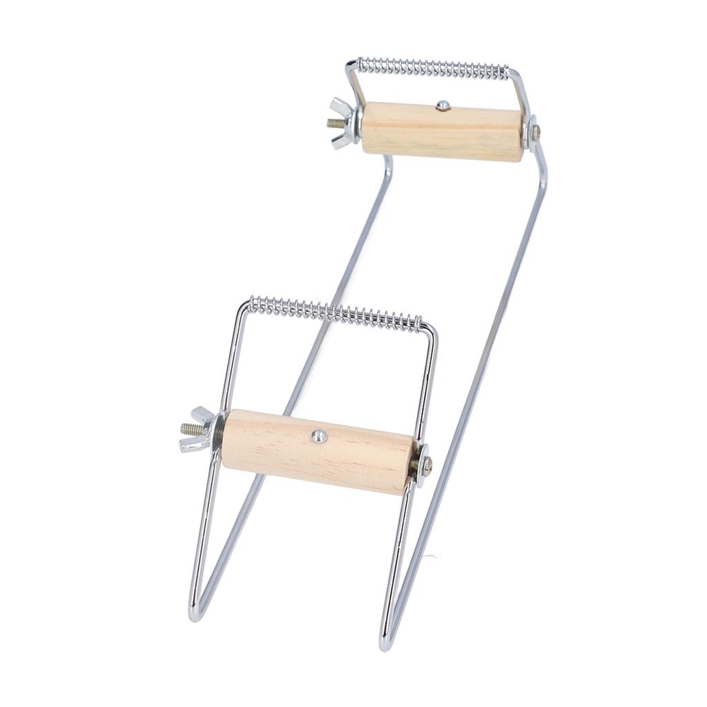 Bead Loom Stainless Steel Extra Wide Working Space DIY Manual Beading Loom for Children S Educational ToySilvery