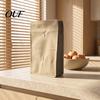 Farm Fresh Vegetable Sacks Reusable Self Sealing Potato Onion Storage Bags, Light Blocking Bag with Side Freshness Preserver Zipper, Non-woven Fabric