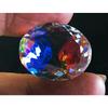 Fabulous Mystic Topaz Rainbow Color Natural Oval 20.90 Ct Certified Gemstone