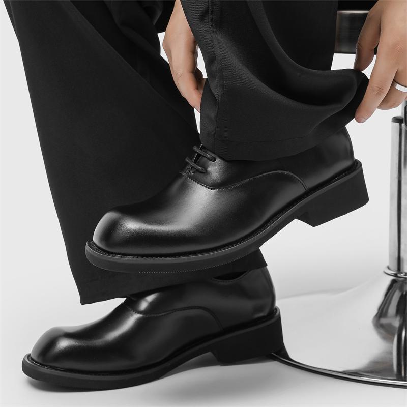 Мужская кожаная обувь Высокое качество, стиль кэжуал и деловой Офис и повседневная работа, вечеринка Уличная обувь, свадьба жениха