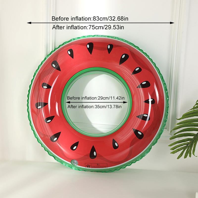 1 шт., матрас для бассейна, кольцо для плавания, круг для плавания, надувной поплавок с фруктовым узором, круги для плавания, пляж