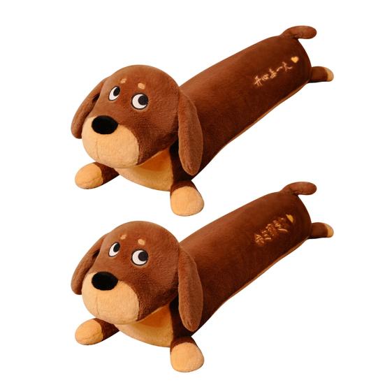 Soft Dachshund Plush Pillow Long Floppy Dachshund Dog Stuffed Animal Funny Dog Cushion for Cuddling Cute Bed Sofa Decor Gift