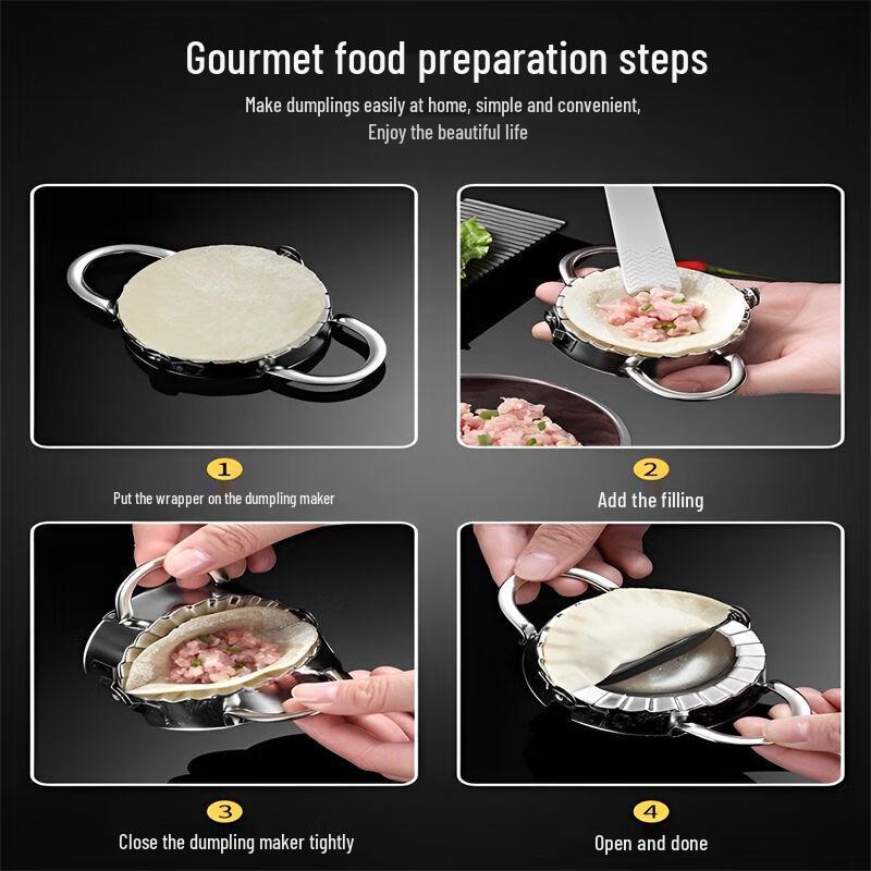 Чжаорань 304 Нержавеющая сталь Пельменница