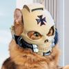 Кошачий шлем, кошачий череп, боевой шлем, регулируемая кошачья шляпа для косплея, для фотосессий, аксессуар для костюма на Хэллоуин