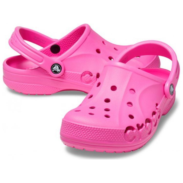 Crocs Кроксы Baya Clog Унисекс Электрический Розовый 10126-6QQ