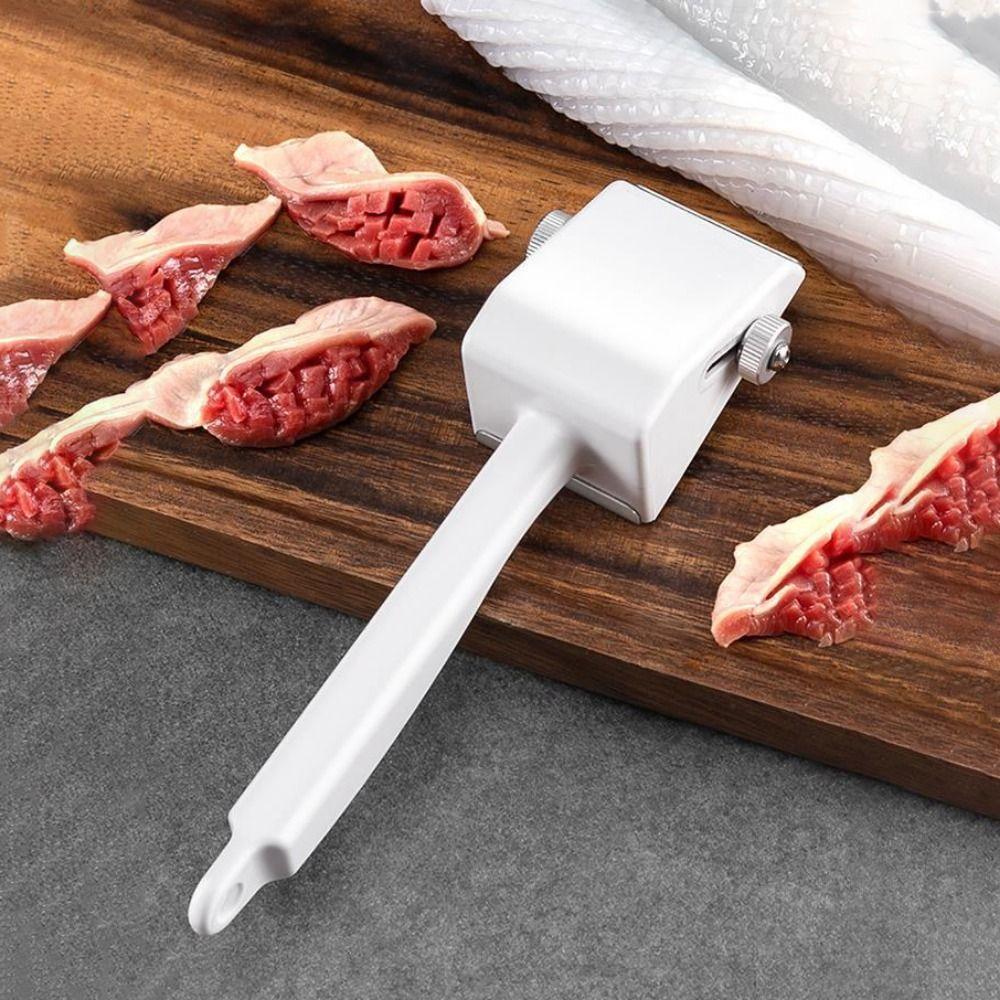 Portable Cuttlefish Cutter Adjustable Depth Pig Skin Chicken Cutter For Seafood Squid