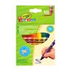 | Set of Wax Chalk | Triangular Wax Crayons for Kids, 16 Pcs