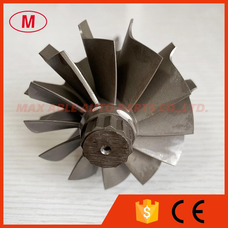 HX40 67X76mm 12 blades turbine shaft&wheel journal bearing