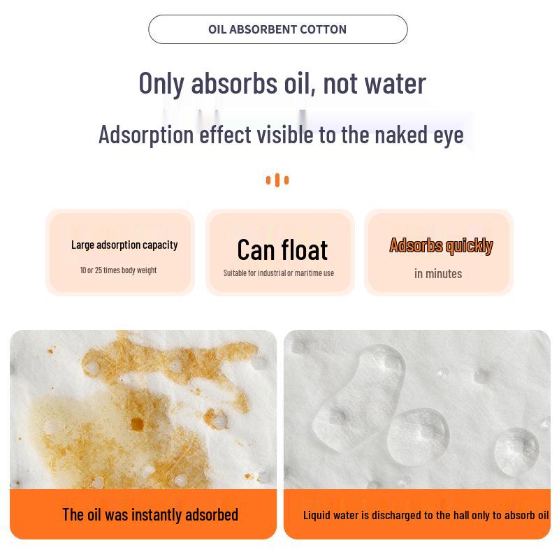 Ультразвуковая композитная масловпитывающая подушка для судов, депо и химических утечек