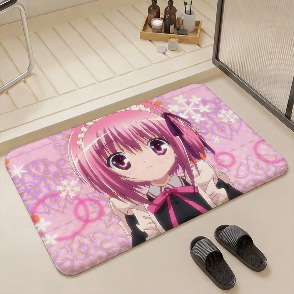 Anime A Ro Kyu Bu Floor Mat Eco  Flannel Doormat Non Slip Odorless Indoor Floor Rug Soft Short Plush Home Mat
